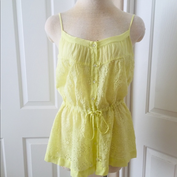 Johnny Was Tops - Johnny Was Button Down Cami